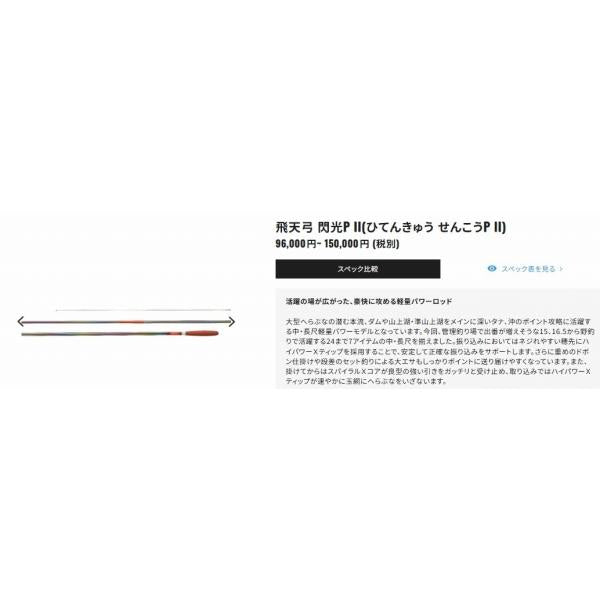 飛天弓 閃光P2 22.5 シマノ