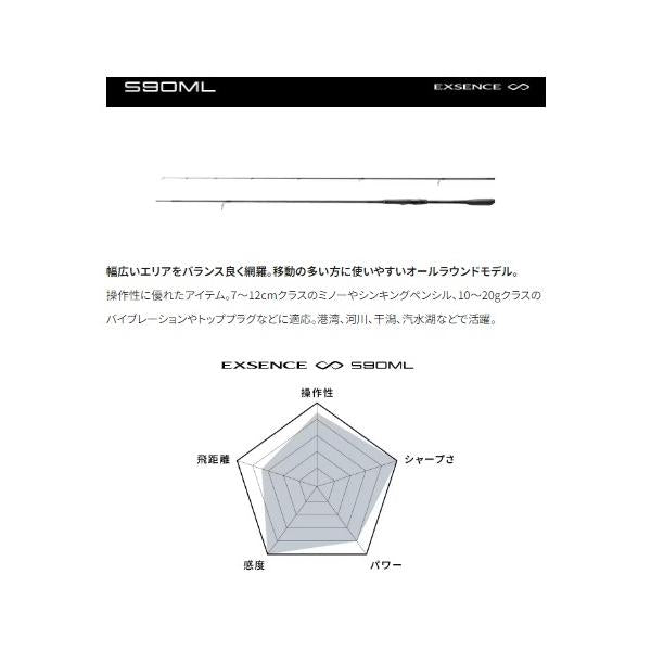22エクスセンス インフィニティ S90ML シマノ