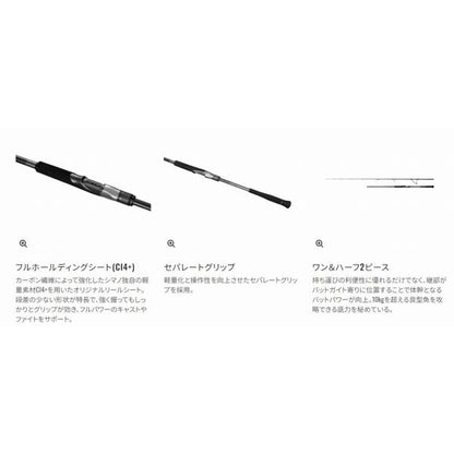 24 オシアプラッガーライトコンセプト S 83ML シマノ