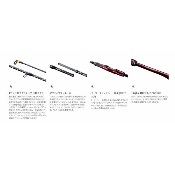 25 セフィアリミテッド S76ML+ シマノ