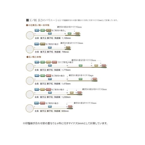 朱紋峰 竿掛 二本半物 シマノ