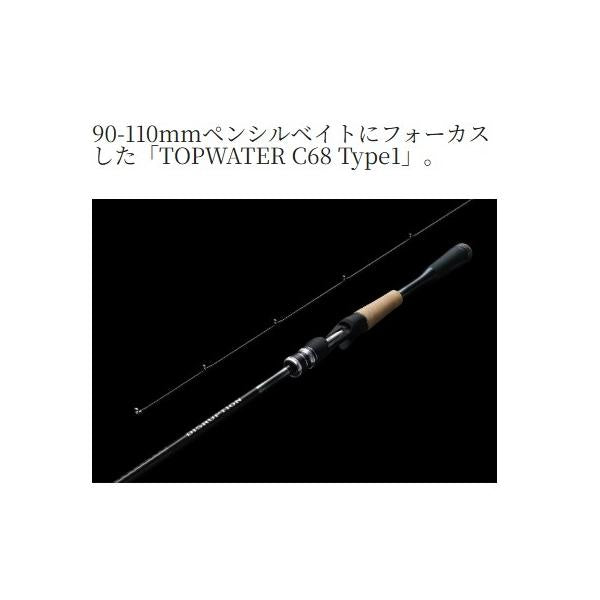 23ディスラプション トップウォーターC68 タイプ1 シマノ