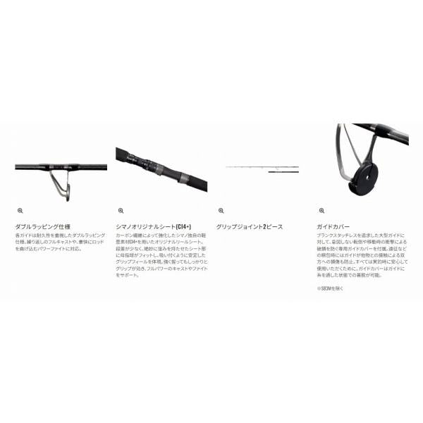 25 オシアプラッガーリミテッド S88MH シマノ