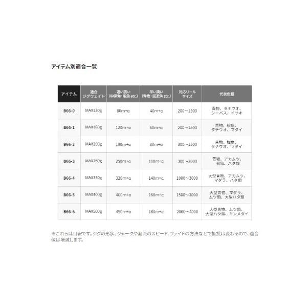 20 ゲームタイプSJ B66-0 シマノ 秋の大感謝祭
