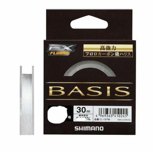 BASIS EX FLｕoroCL-I37M 透明1.5 シマノ限定セール 秋の大感謝祭
