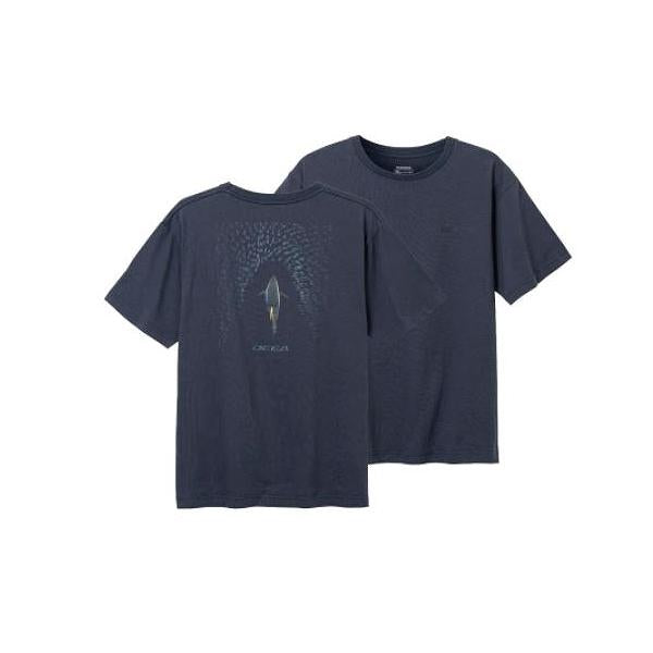 コットン グラフィック Tシャツ SH-003V 灰 XL シマノ