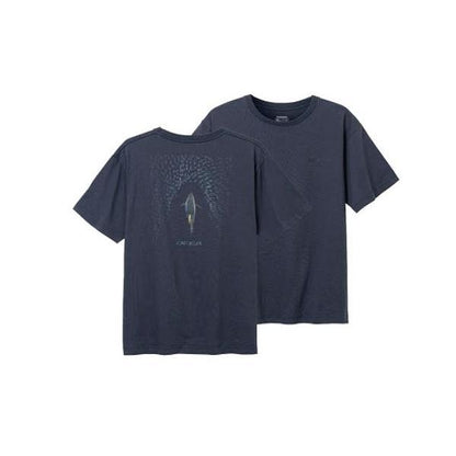 コットン グラフィック Tシャツ SH-003V 灰 XL シマノ
