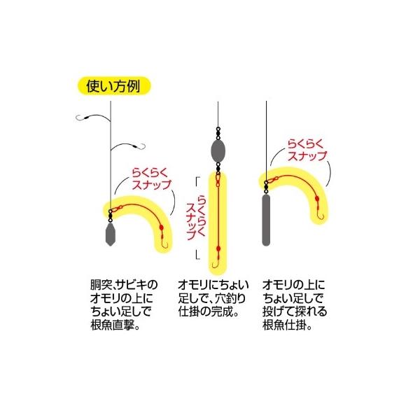 楽々スナップ根魚 オーナー 釣り人応援セール