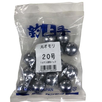 丸オモリ20号1kg入 関門