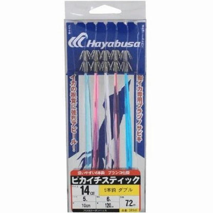 SR141-14-5 ピカイチス ティック14cmダブル5本 ハヤブサ