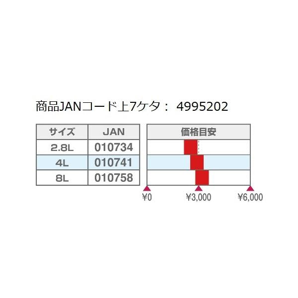 ブククーラー 2.8L 205-角 タカ産業