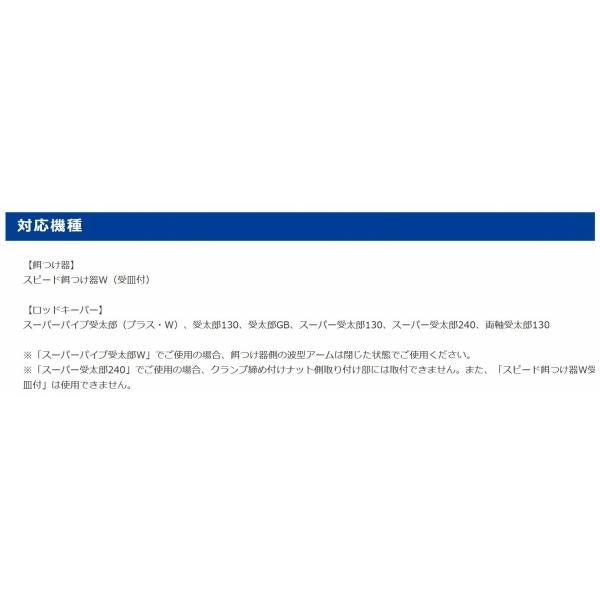 スピード餌付けW アタッチメント 第一精工