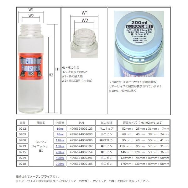 ウレタンフィニッシャーEX 200mL TOHO