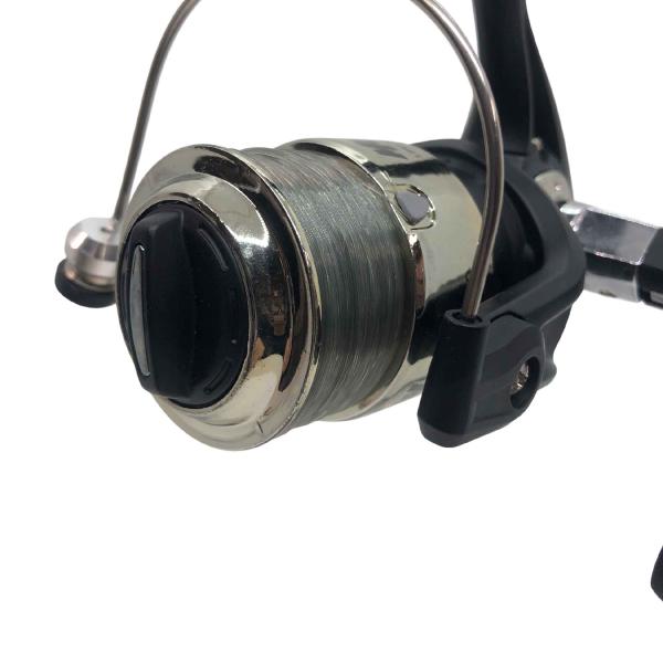 スピニングリール3000番 マルチスピン 3号 180m糸付き マットブラック tsulelu ツレル