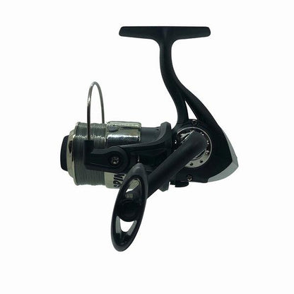 スピニングリール3000番 マルチスピン 3号 180m糸付き マットブラック tsulelu ツレル