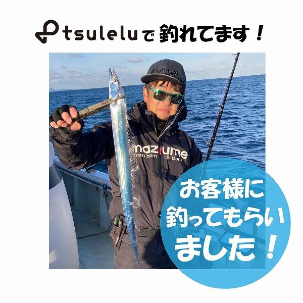 太刀魚テンヤ100号 180MH+ ブラック tsulelu ツレル 秋の大感謝祭