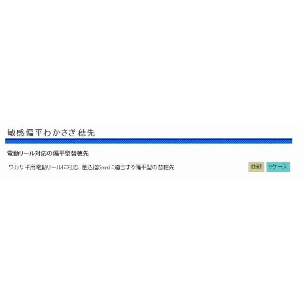 敏感扁平 ワカサギ穂先 1.5-18 浜田商会