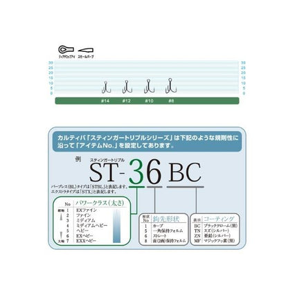 スティンガートリプルフック ST－11 カルティバ 釣り人応援セール