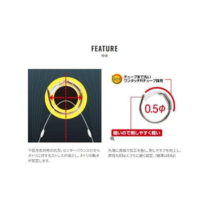 ワンタッチ丸型ハナカン（細軸SP） 30個入りRG-AL2N シマノ限定セール 秋の大感謝祭