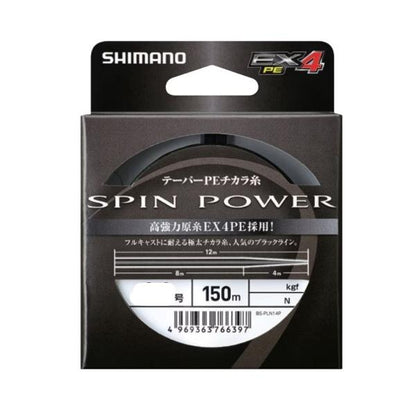 スピンパワー テーパーちから糸 EX4PE PL－N14P シマノ 秋の大感謝祭