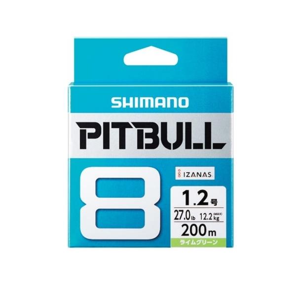 PITBULL ピットブル8  200mライムグリーン シマノ 継続SALE