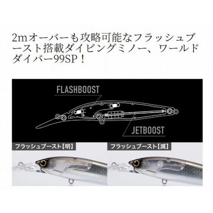 ワールドダイバー99SPフラッシュブーストZQ－B99U シマノ限定セール 秋の大感謝祭