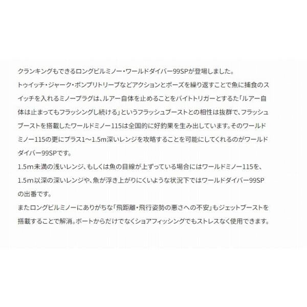ワールドダイバー99SPフラッシュブーストZQ－B99U シマノ限定セール 秋の大感謝祭