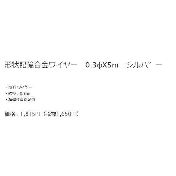 形状記憶合金 超弾性材 吉見 秋の大感謝祭