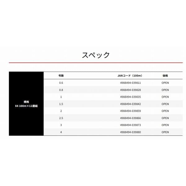 NEWパワーハンター 100m XBRAID