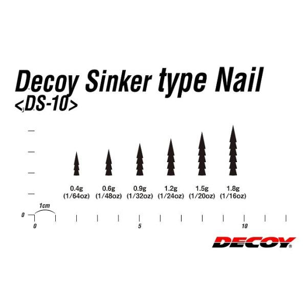 DECOＹ DS－10 シンカーTネイル デコイ 釣り人応援セール