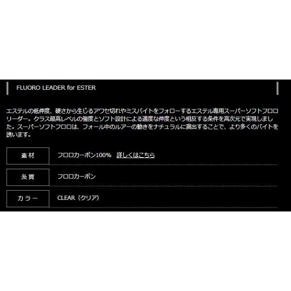 フロロリーダーｆｏｒエステル 30ｍ 透明 ヤマトヨテグス 秋の大感謝祭