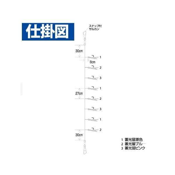 SS206 一押しサビキ関アジ関サバツイストケイムラ ハヤブサ 釣り人応援セール