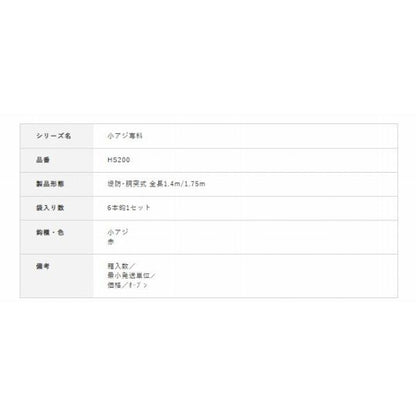 HS200小アジ専科リアルアミエビ ハヤブサ 継続SALE