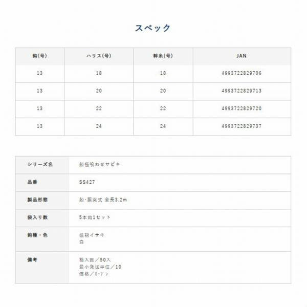 SS426クワセサビキオトシコミSP ハヤブサ 釣り人応援セール
