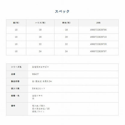 SS426クワセサビキオトシコミSP ハヤブサ 釣り人応援セール