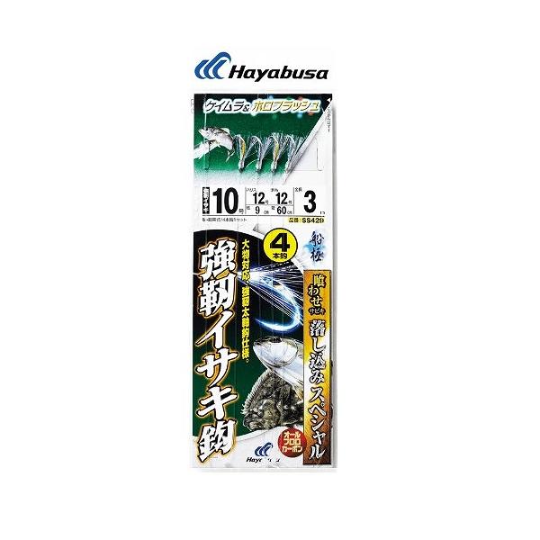 SS429強靭イサキ 4本鈎 ハヤブサ