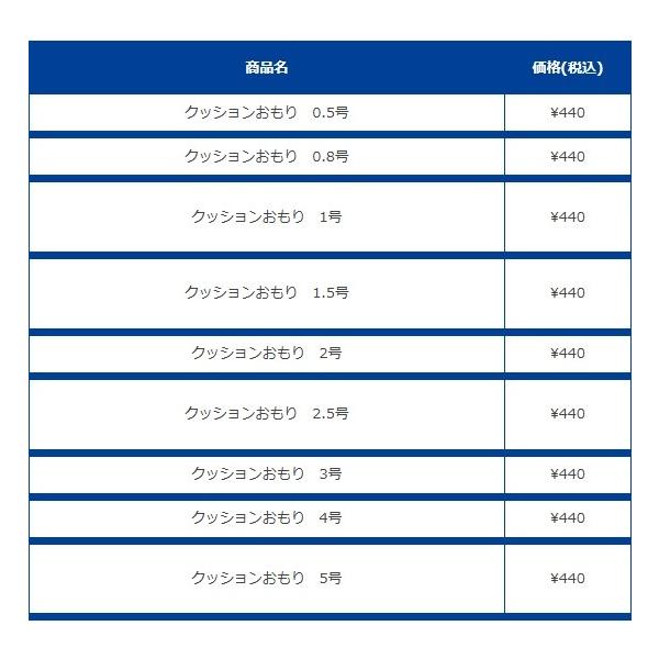 クッションおもり 第一精工