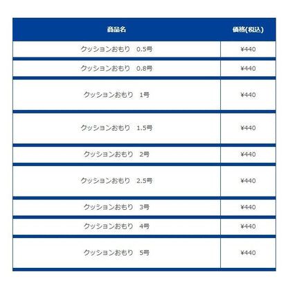 クッションおもり 第一精工