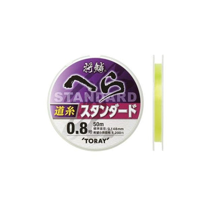 将鱗ヘラ スタンダード道糸50ｍ 東レ 秋の大感謝祭