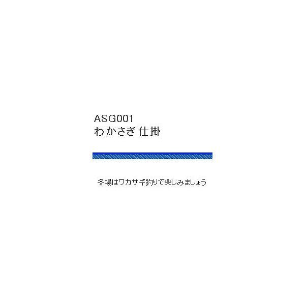 ワカサギ仕掛ASG001 浜田商会 秋の大感謝祭