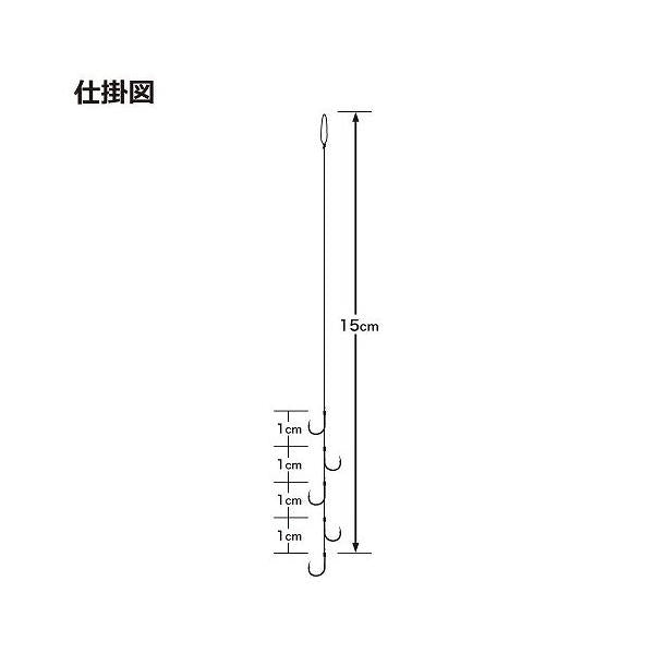 ASA102際攻めテトラ仕掛(3P） 浜田商会 釣り人応援セール