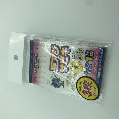 豆アジサビキ フラッシャー付き ショート 3枚入り 東海オリジナル 秋の大感謝祭