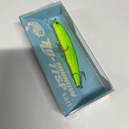 HU-MINNOW77SP S-9グリーンチャート ハイドアップ【【SS】新古