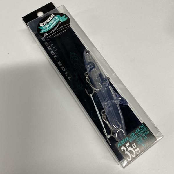 BEZEL ROLL35 120mm 35g No9クリア タックルハウス【【SS】新古】 釣り人応援セール