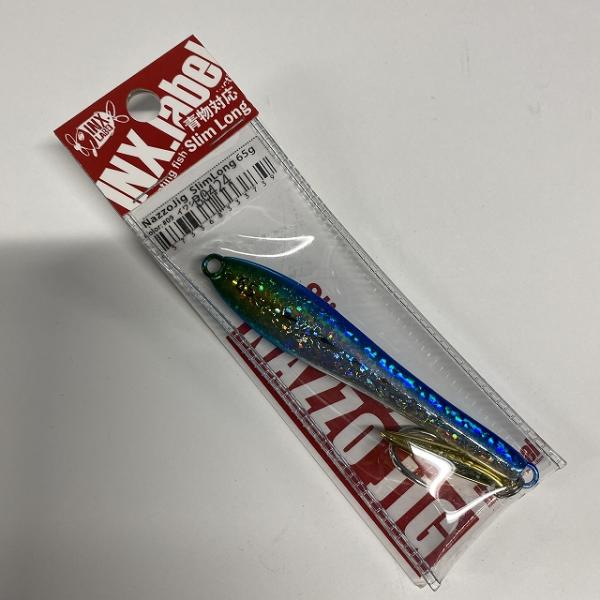 ナッゾジグ スリムロング 65g 09 イワシブルー/ゴールド インクスレーベル【【SS】新古