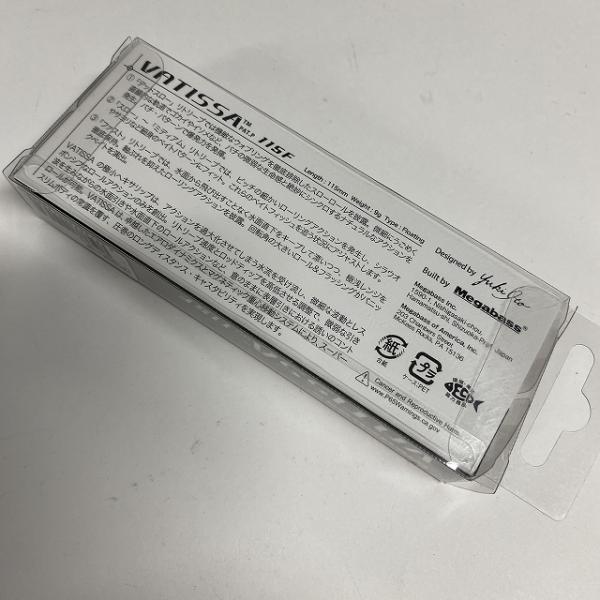 メガ vATISSA 115F HT ナミノハナ メガバス【【SS】新古】 釣り人応援セール