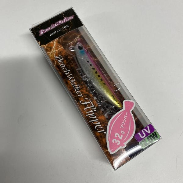 ビーチウォーカー フリッパー 32ｇ UＶLＧピンクイワシＧB DUO【【SS】新古