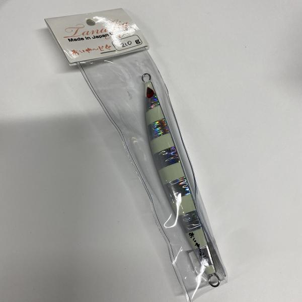 あいや～じぐ210gシルバー反面ゼブラ TANAJIG【【SS】新古
