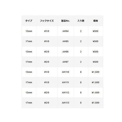 オーシャンワークスSLJリトルモンスター VARIVAS