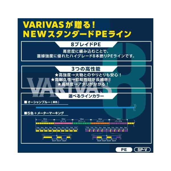 VARIVAS8 マーキング 300m VARIVAS